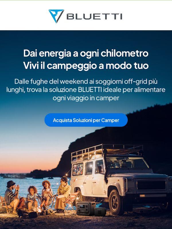 🚗Sconti fino al 39% | Dai energia alle tue avventure in camper