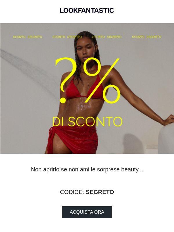 Shh... ti aspetta uno sconto segreto