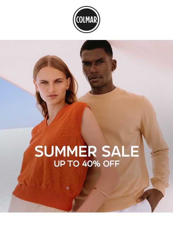 SALDI | Ora fino al 40% di sconto