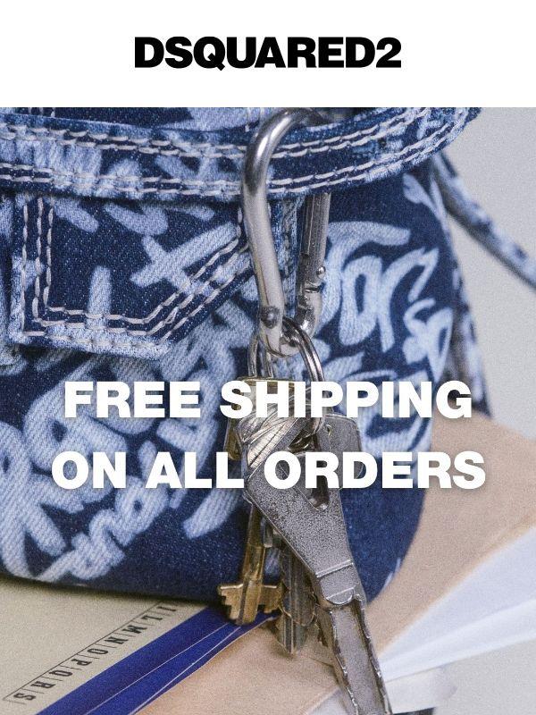 One week of Free Shipping on All Orders