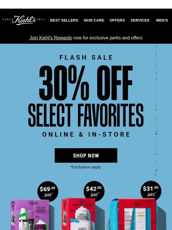 Treat Your Skin: 30% Off Select Favorites ✨