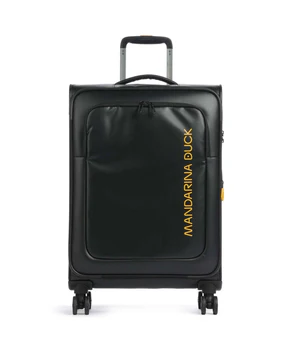 Mandarina Duck Trolley Medio Espandibile Valigia 4 Ruote Nero