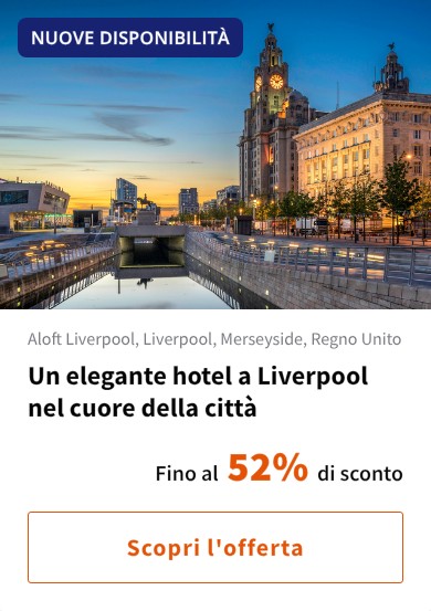 Un elegante hotel a Liverpool nel cuore della città