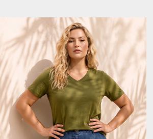 T-shirt basic in confezione doppia