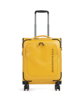 Mandarina Duck Trolley da Cabina Bagaglio a Mano Valigia 4 Ruote Giallo