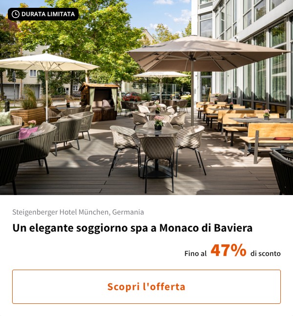 Un elegante soggiorno spa a Monaco di Baviera