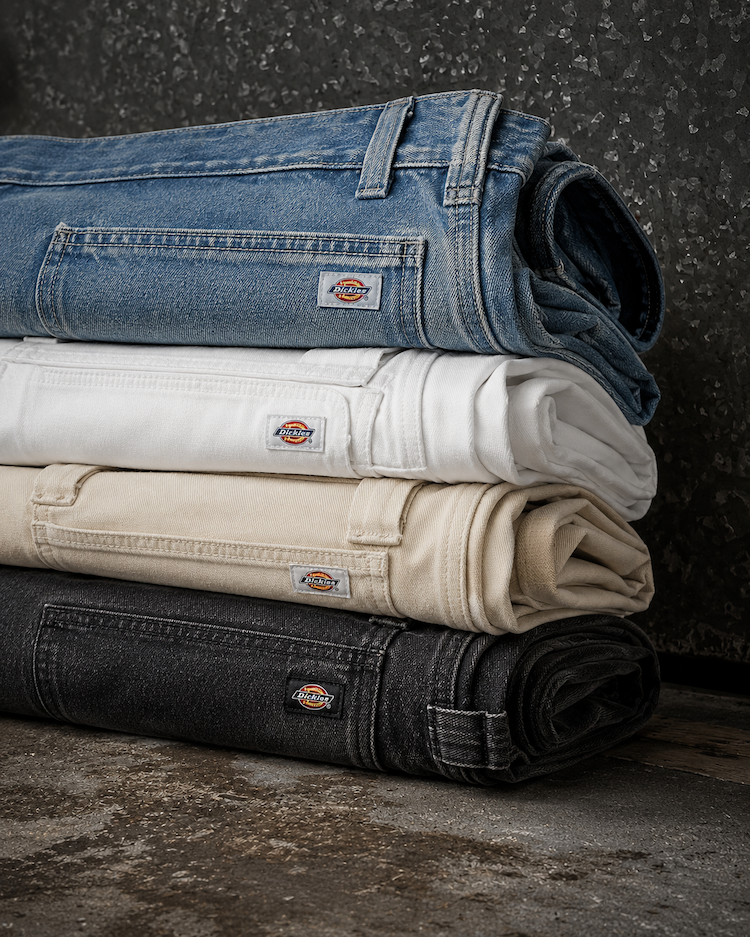 DICKIES Jeans Wellsville bianco da uomo Prezzo di vendita