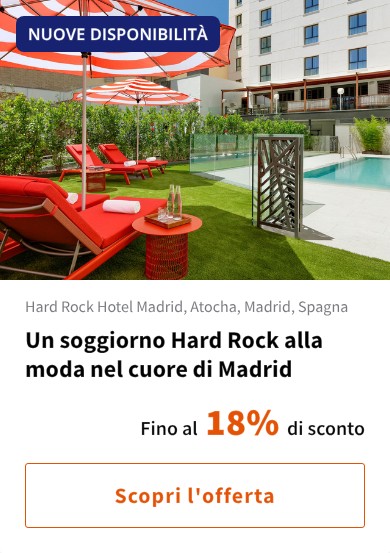 Un soggiorno Hard Rock alla moda nel cuore di Madrid