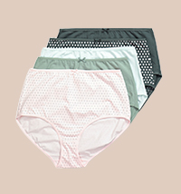 Maxi slip in confezione da cinque