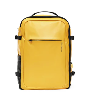 Mandarina Duck Zaino da Viaggio Porta PC 17 Pollici Giallo