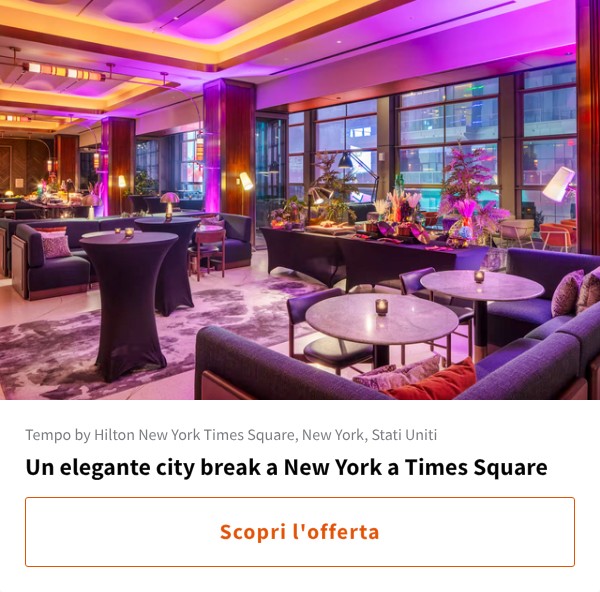 Un elegante city break a New York a Times Square
