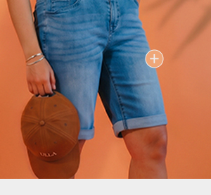 Bermuda di jeans in stile boyfriend