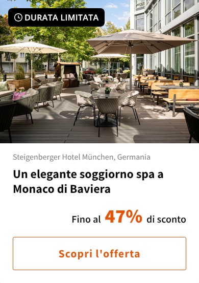 Un elegante soggiorno spa a Monaco di Baviera