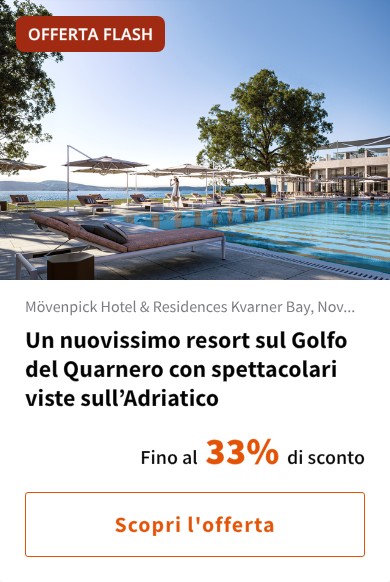 Un nuovissimo resort sul Golfo del Quarnero con spettacolari viste sull%27Adriatico