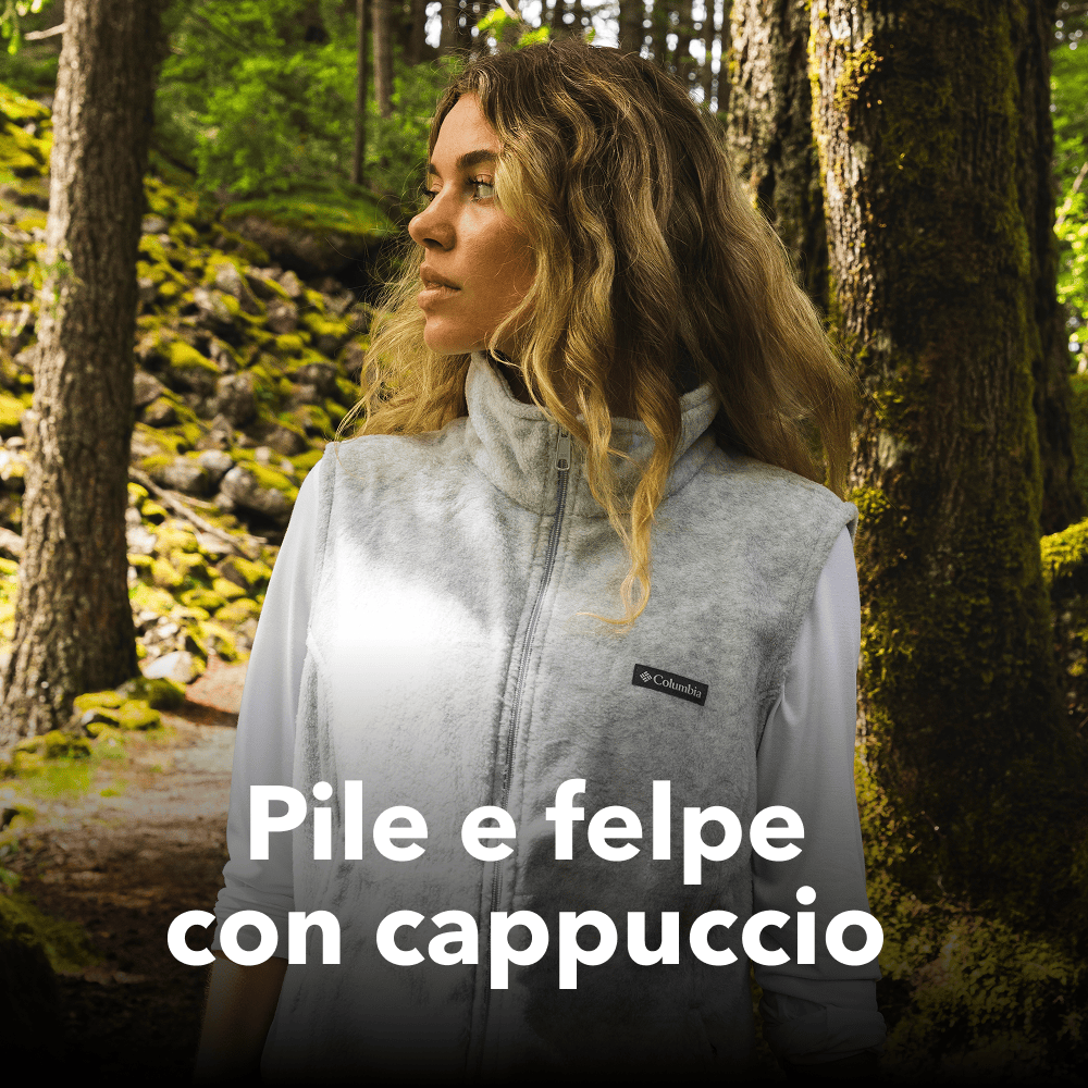 Pile e felpe con cappuccio