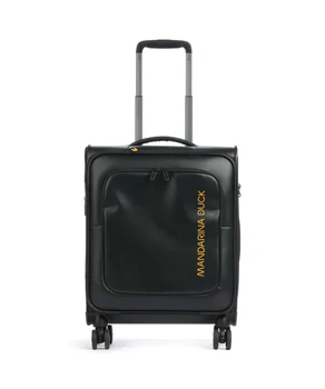 Mandarina Duck Trolley da Cabina Bagaglio a Mano Valigia 4 Ruote Nera