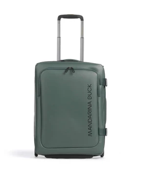 Mandarina Duck Trolley Medio Valigia 2 Ruote Deep Green Verde