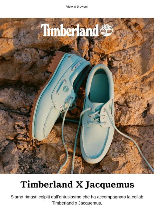 Timberland x Jacquemus – Esaurita in un lampo