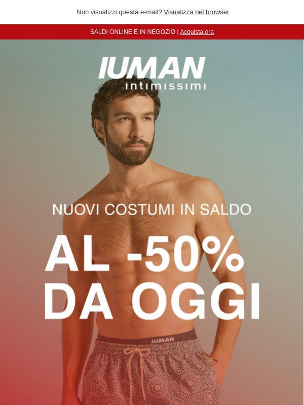 Da OGGI nuovi costumi in SALDO al -50% 🔥