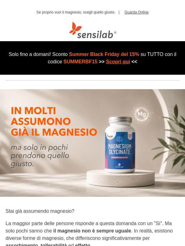 Stai davvero assumendo il magnesio giusto?
