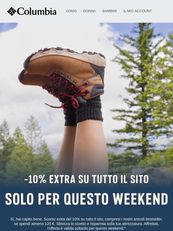 Ecco il tuo -10% extra su tutto il sito👀