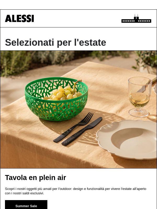 Estate elegante: nuovi arrivi per il tuo outdoor