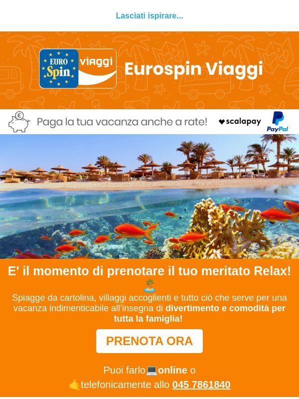 Il Mare Cristallino all'estero ti aspetta!