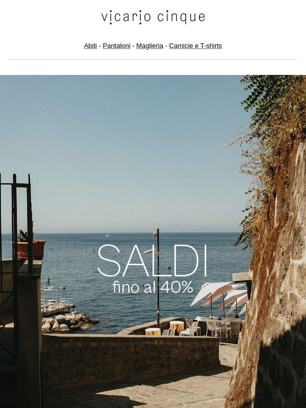Saldi 40% | Stile estivo