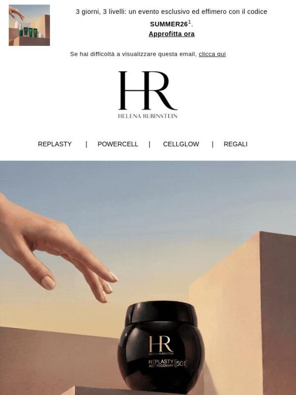 Vivi l'esperienza Helena Rubinstein definitiva