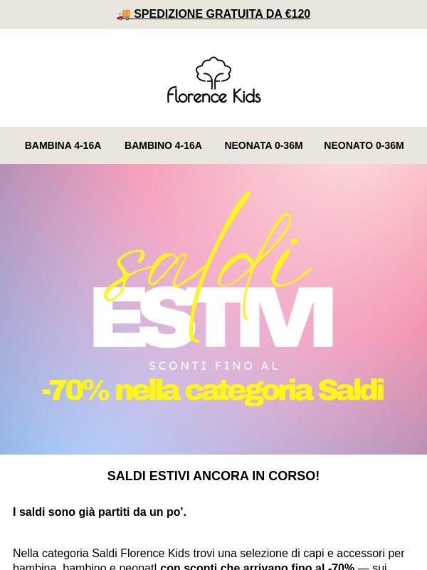 🔥 SALDI ESTIVI IN CORSO: FINO AL -70%