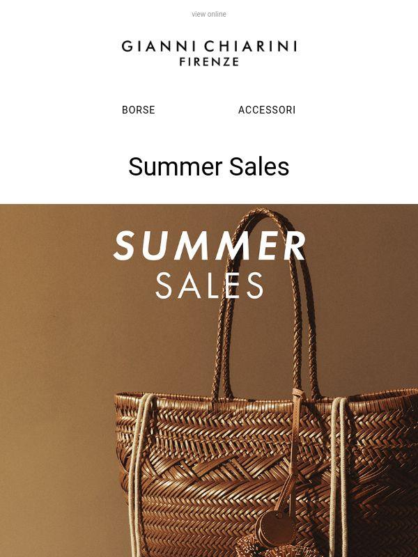 Saldi estivi fino al -40%