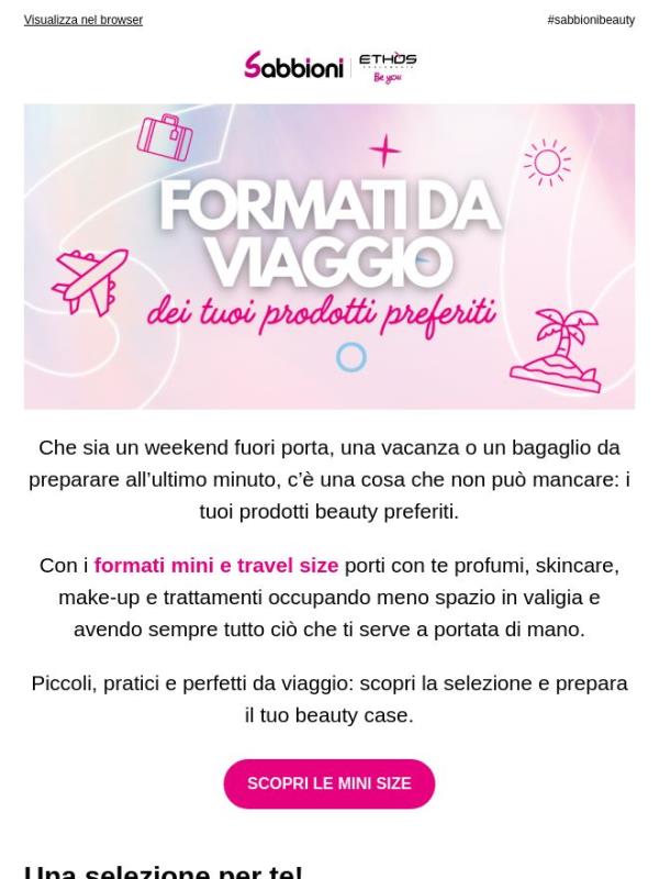 Mini size, maxi voglia di partire ✈️