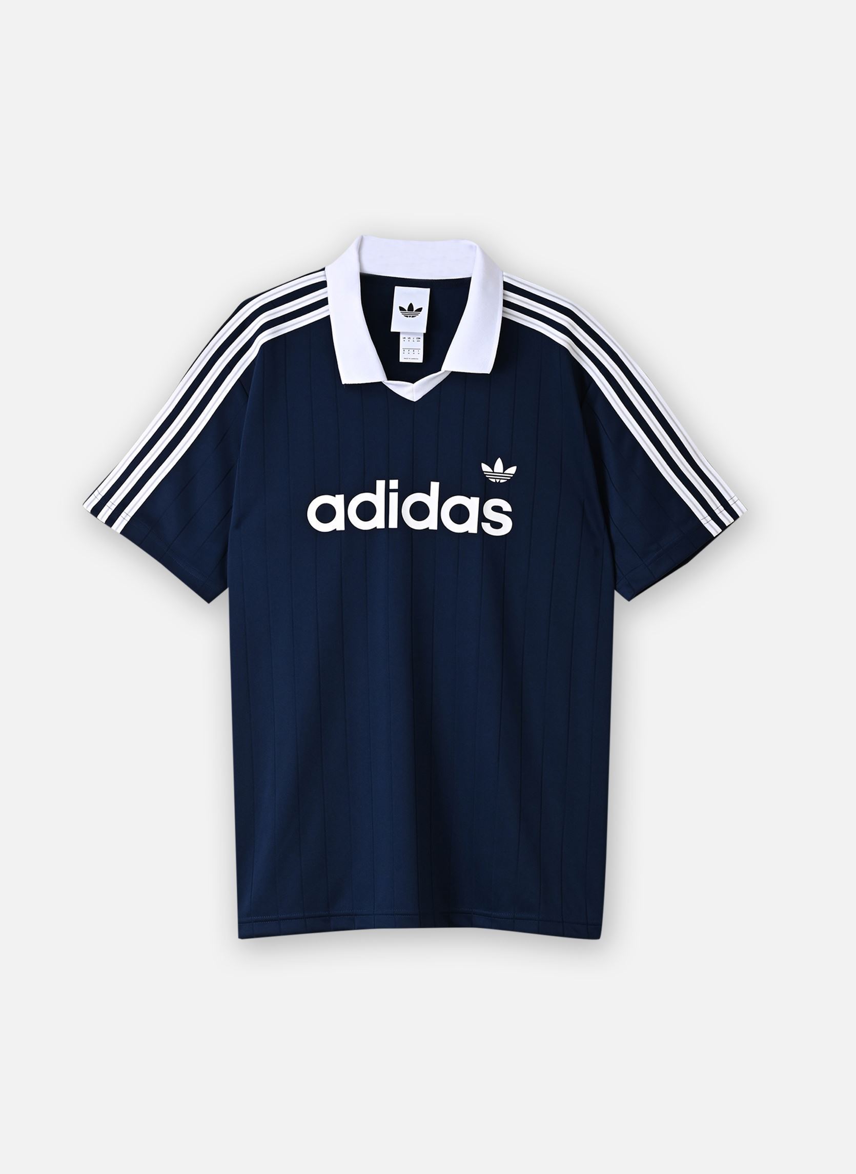 adidas originals Tee-shirts PINSTR JSY homme marine