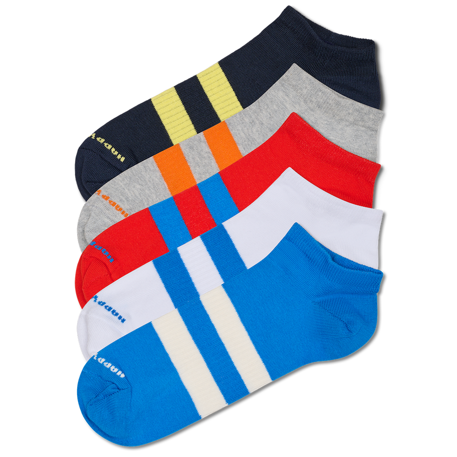 Confezione da 5 calzini da ginnastica Solid Low