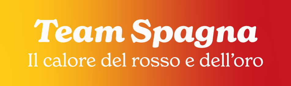 Team Spagna: il calore del rosso e dell'oro