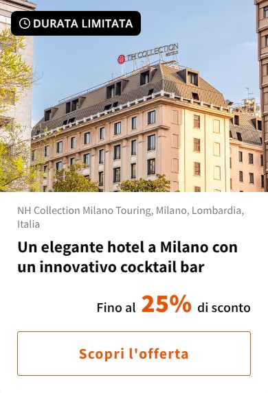 Un elegante hotel a Milano con un innovativo cocktail bar