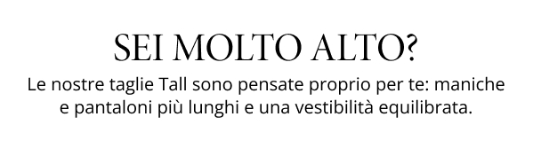 Sei molto alto?