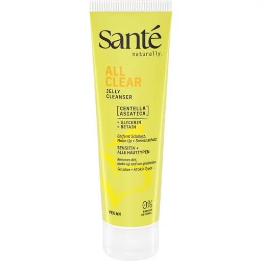 Santé – naturally. All Clear Jelly Cleanser