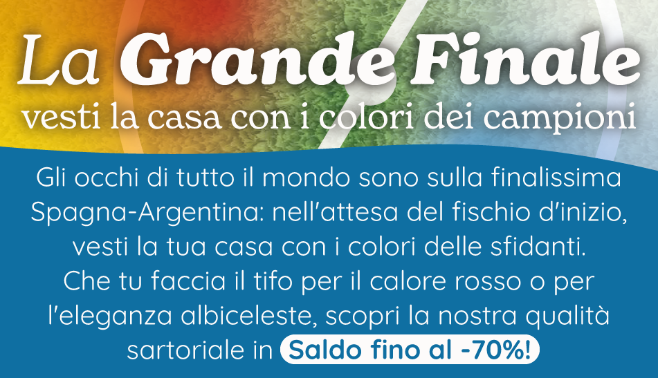 La Grande Finale: Saldi fino al 70%