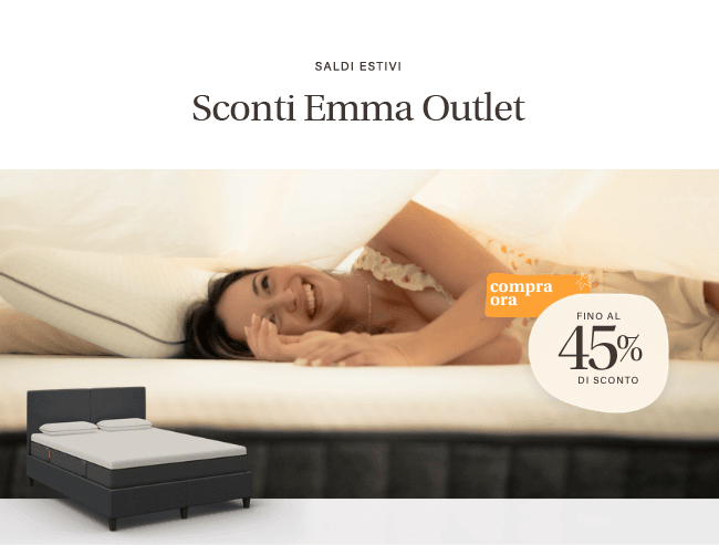 SALDI ESTIVI Sconti Emma Outlet compra ora FINO AL 45% DI SCONTO