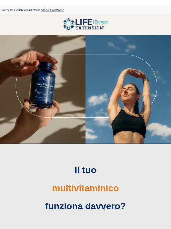 Il tuo multivitaminico funziona davvero?
