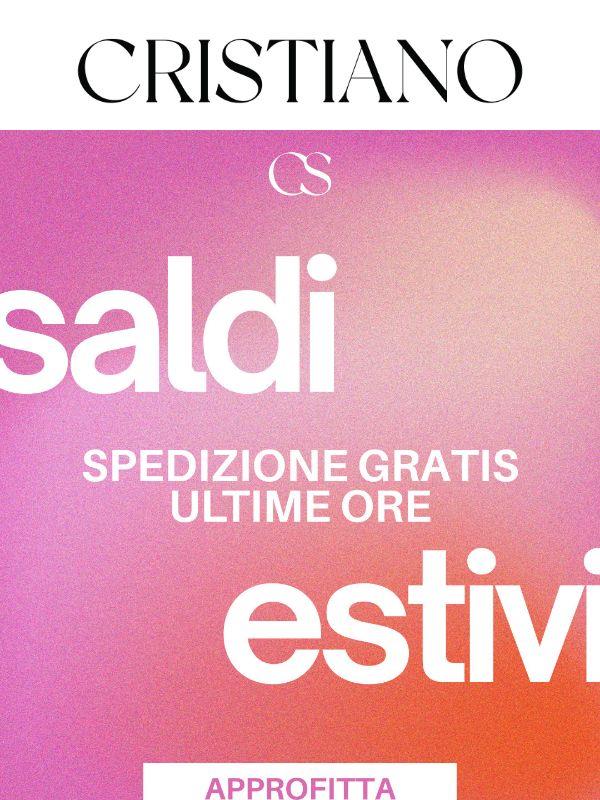 Ultime ore 🚚 La spedizione gratis termina oggi