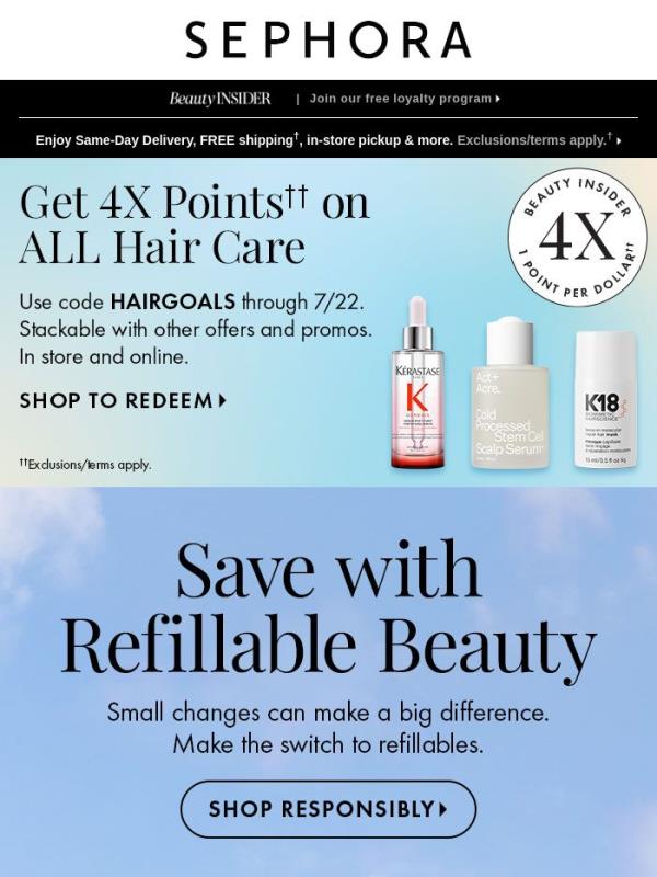 Your favorite beauty might be refillable 🧐