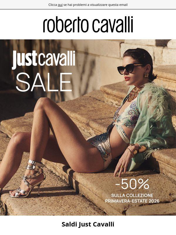 Saldi Just Cavalli: Fino al 50% di Sconto