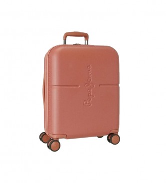 Valigia trolley arancione da 55 cm