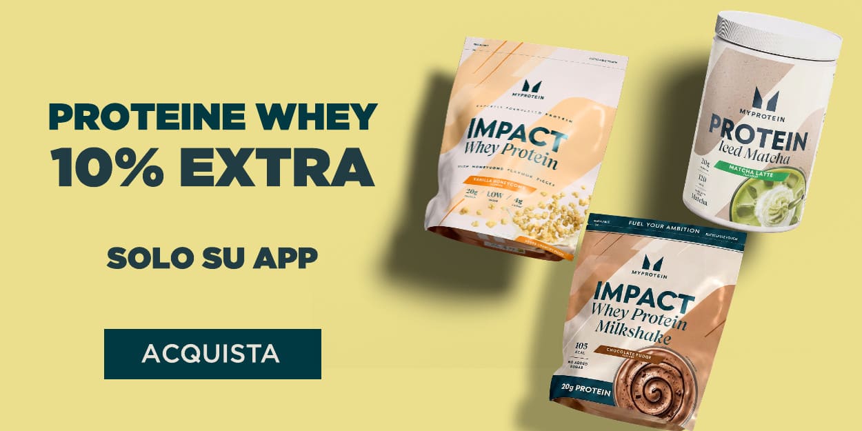 10% extra proteine whey