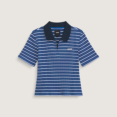 Priscilla Stripe Polo Shirt