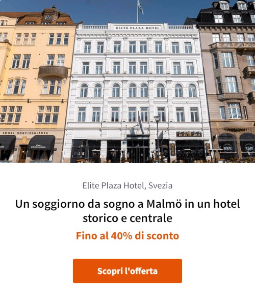 Un soggiorno da sogno a Malmö in un hotel storico e centrale