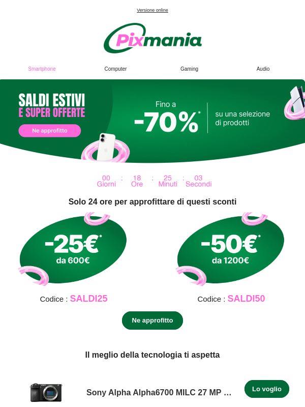 Solo 24 ore per approfittare di queste offerte ⏳