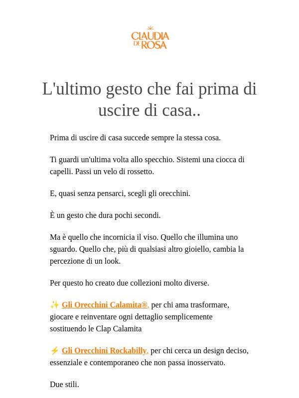 Prima di uscire, fai sempre questo gesto.
